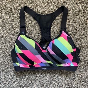 Victoria Secret Rainbow Sports Bra. Size 34B